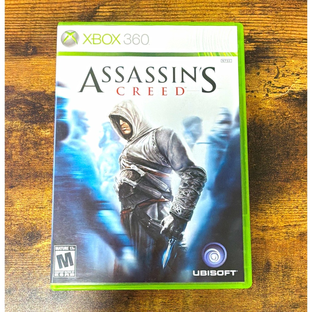 Ubisoft Assassin's Creed w/Manual Xbox 360 NTSC 2007 M-Mature Action Adventure